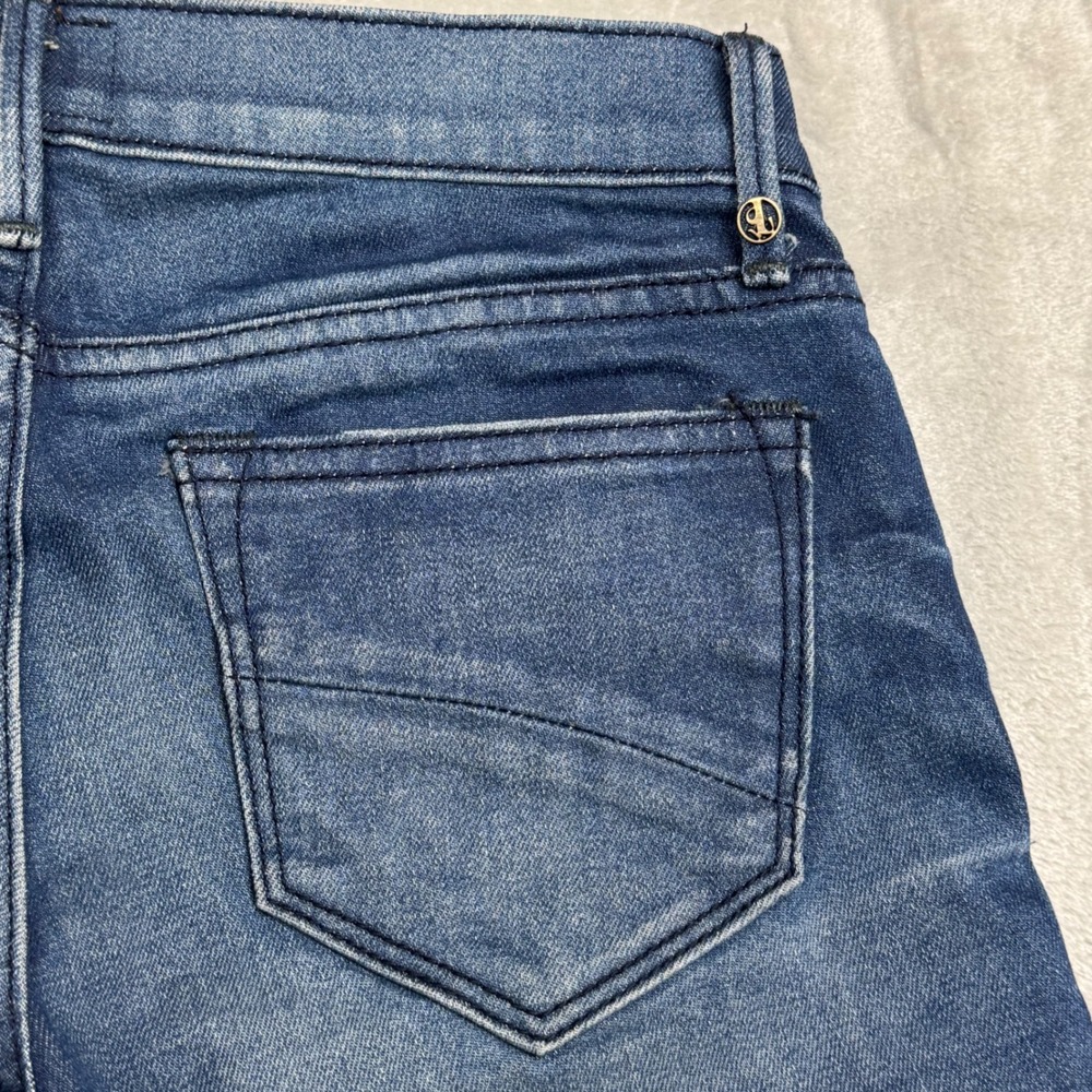 Driftwood Marilyn‎ Embroidered Blue Denim Jeans 24 - Picture 4 of 13